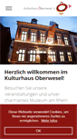 Mobile Screenshot of kulturhaus-oberwesel.de